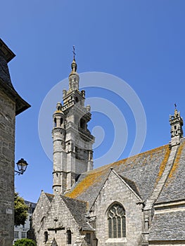 Church at Roscoff in France