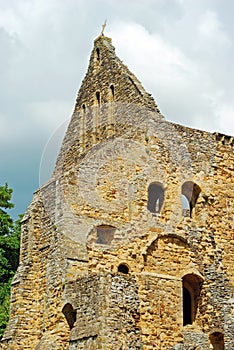 Church ruins Battle Abbey, Battle,East Sussex, Eng