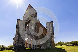 Church Ruins,  Construction started in 1220