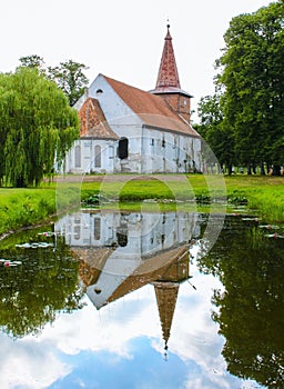Church in Rusne, Lithuania