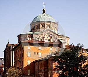 Church of the Sacred Heart of Jesus Chiesa del Sacro Cuore in Bologna. Italy