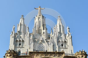 Church Sacred Heart - Tibidabo - Barcelona photo