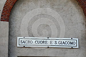 Church Sacro Cuore e San Giacomo, Piazza Piaggio Rocco, Genoa, Italy