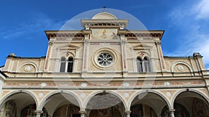 Church. Sacro Monte Madonna del Sasso