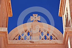 The church in the Sahara desert in the heart of Africa