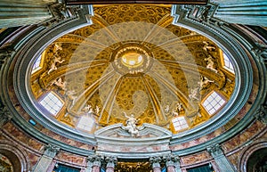 Church of Saint Andrew`s at the Quirinal in Rome, Italy.