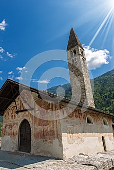 Church of Saint Anthony the Abbot in Pelugo Italy