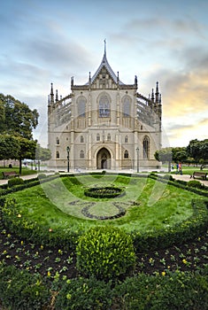 Church of Saint Barbara at Kutna Hora, Czech Republic