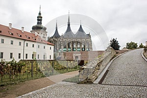 Church of Saint Barbara in Kutna Hora, Czech Republic