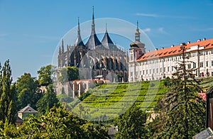 Church of Saint Barbara. UNESCO World Heritage Site, Kutna Hora