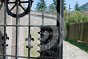 The Church of Saint Catherine of Alexandria - Detail of the door.