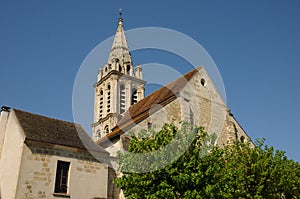 The church Saint Christophe Cergy photo