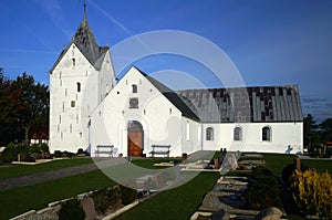 Church on the Island of Romo, Denmark photo