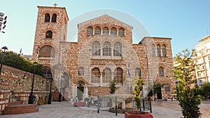 The church of Saint Demetrius, patron saint of Thessaloniki, Greece