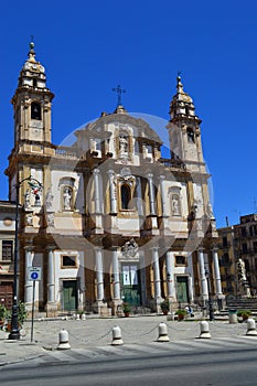 The Church of Saint Dominic Palermo Sicily Italy