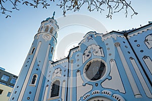 Church of Saint Elizabeth Hungarian also called Blue Church, Bratislava