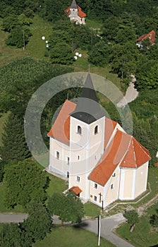 Church of Saint Emeric in Kostel, Croatia photo