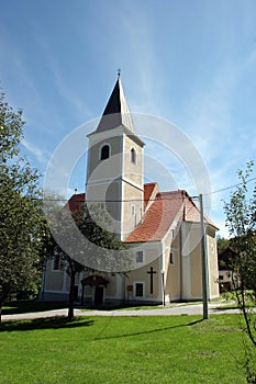 Church of Saint Emeric in Kostel, Croatia photo