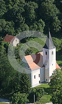 Church of Saint Emeric in Kostel, Croatia photo