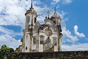 Church in Ouro Preto, Minas Gerais, Brazil photo