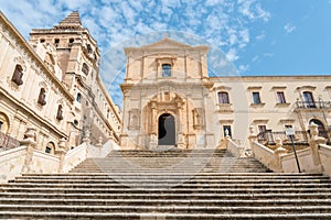 Church of Saint Francis in Noto in Southern Sicily, Italy
