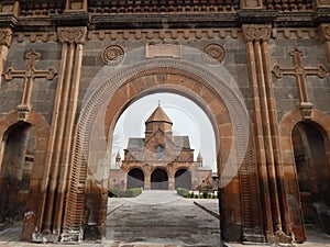 The Church of Saint Gayane (7th century) in Armenia.