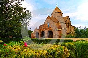 The Church of Saint Gayane in Vagharshapat, Armenia