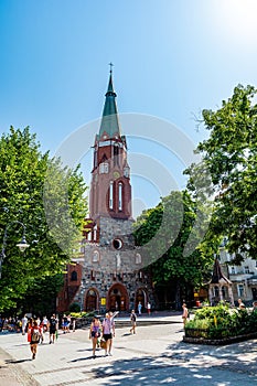 Church of Saint George in Sopot Poland