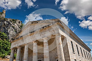 Church of Saint George, Old Venetian Fortress. Kerkyra, Corfu, Greece