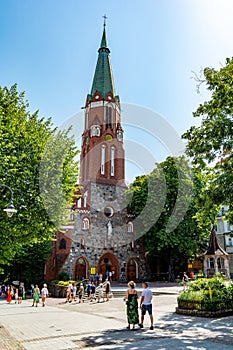 Church of Saint George in Sopot Poland