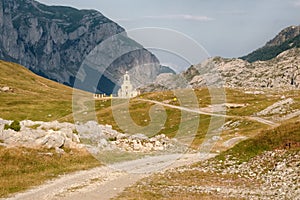 Church Between Mountains Of Montenegro photo