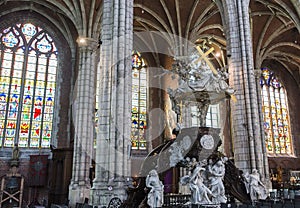 Church Saint John the Baptist at Beguinage, Brussels, Belgium