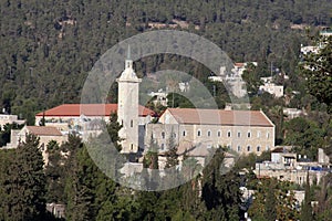 Church of Saint John the Baptist in the village of Ein Karem, near Jerusalem, Israel