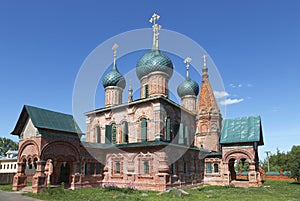 Church of Saint John Chrysostom in Korovniki. Yaroslavl, Russia