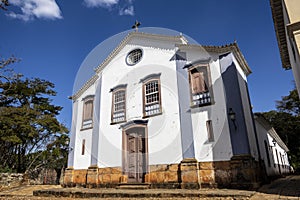 Church of Saint John the Evangelist in Tiradentes, Minas Gerais, Brazil