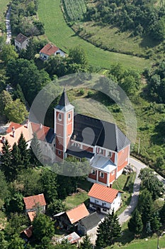 Church of Saint Leonard of Noblac in Kotari, Croatia