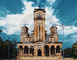 Church of Saint Mark in Belgrado, Serbia photo