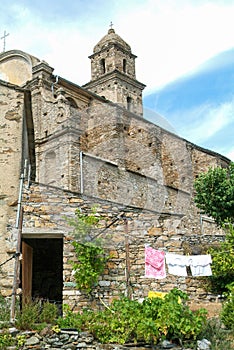 Church of Saint-Martin at Patrimonio on Corsica island, France photo