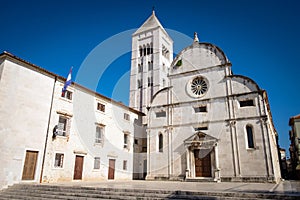 Church of Saint Mary with Bell tower in Zadar