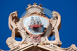 The Church of Saint Mary of the Chorus, details, baroque, San Sebastian, Bay of Biscay, Basque Country, Spain, Europe