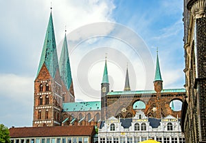 Church of Saint Mary. Lubeck, Germany