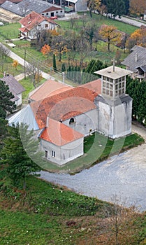 Church of the Saint Mary Magdalene in Kapela, Croatia photo