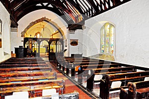 Church of Saint Materiana at Tintagel, Cornwall, England, UK