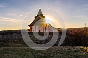 Church of Saint Matthew in Zolna, Slovakia