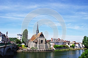 Church Saint- Maurice in Sens, Burgundy