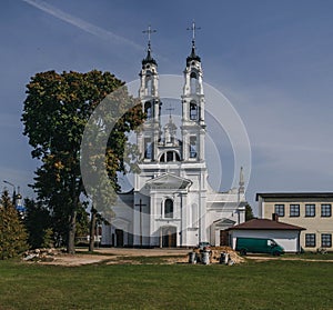 CHURCH OF SAINT MICHAEL THE ARCHANGEL IN OSHMYANI. BELARUS