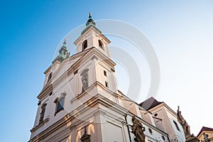 Church of Saint Michael in Brno called Kostel Svateho Michala