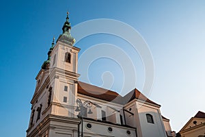 Church of Saint Michael in Brno called Kostel Svateho Michala