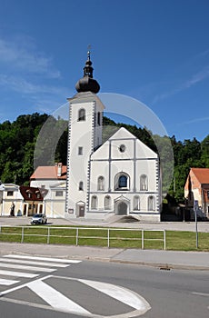 Church of Saint Nicholas in Hrvatska Kostajnica, Croatia photo