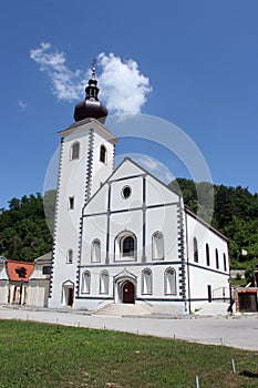 Church of Saint Nicholas in Hrvatska Kostajnica, Croatia photo